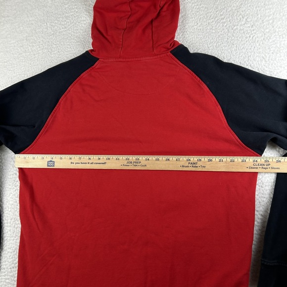 Polaris RZR Hoodie Mens Large Red Black Full Zip Sweatshirt Logo Offroad - Picture 13 of 15